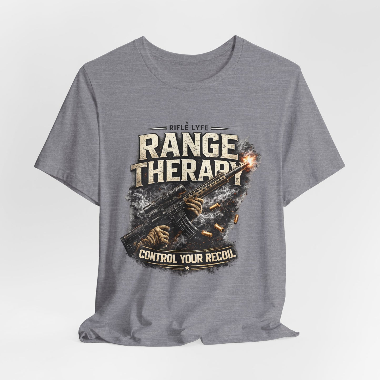 Range Therapy Shirt Shooting Range Shirt Funny Gun Shirt 2nd Amendment Shirt Tactical Shirt Pro Gun Tee Gift for Gun Lover Men