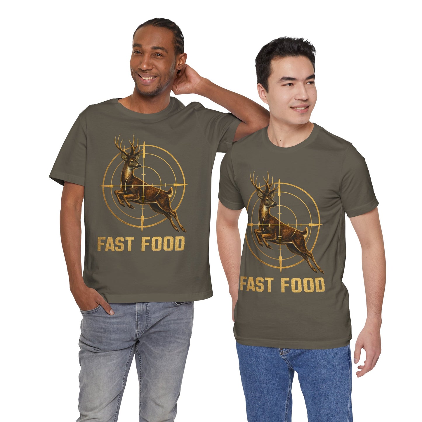 Fast Food Deer Hunting T-Shirt