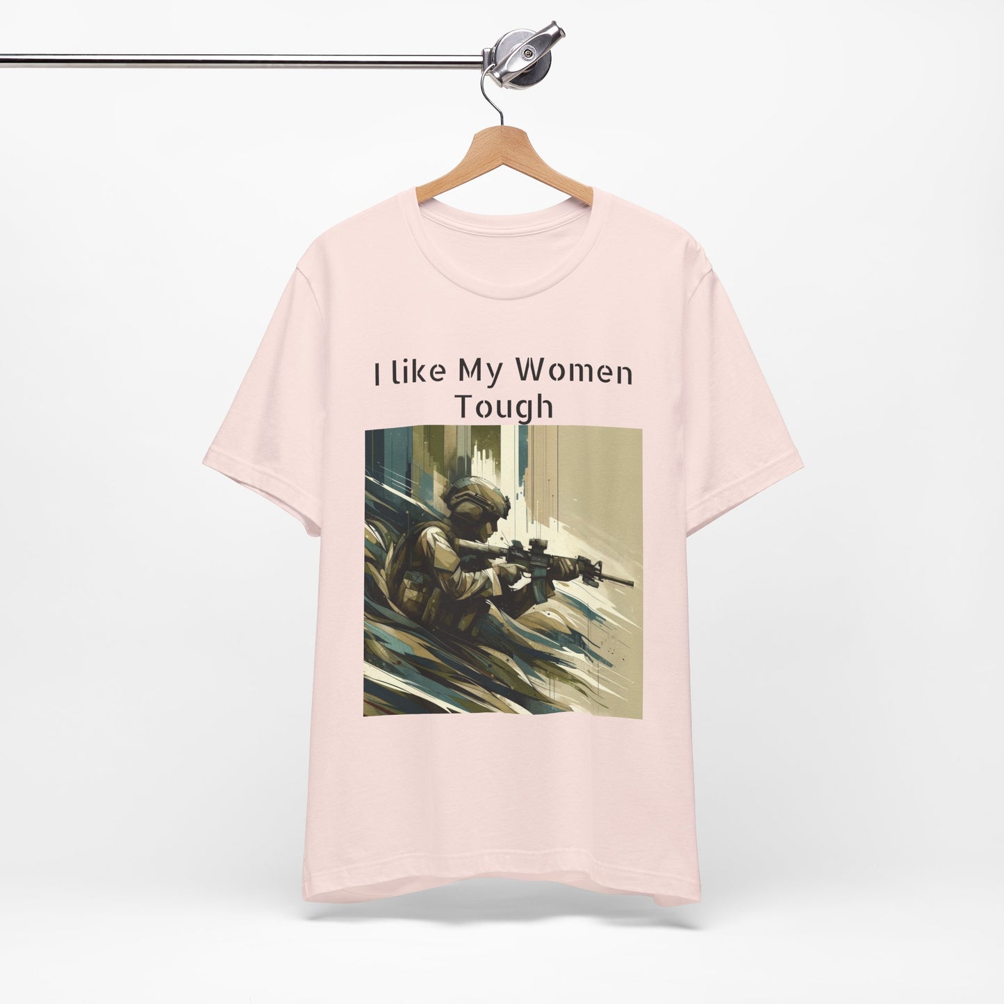 Tough female, female soldier, military tough