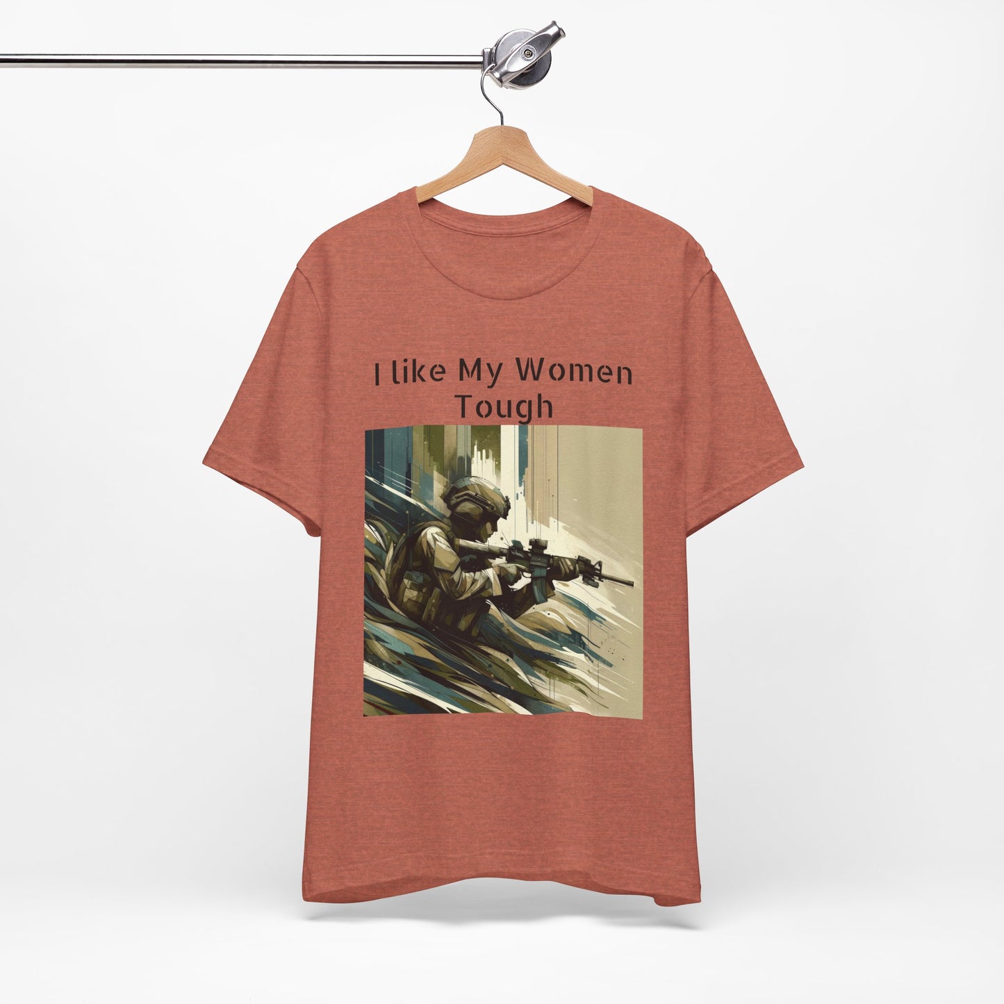 Tough female, female soldier, military tough